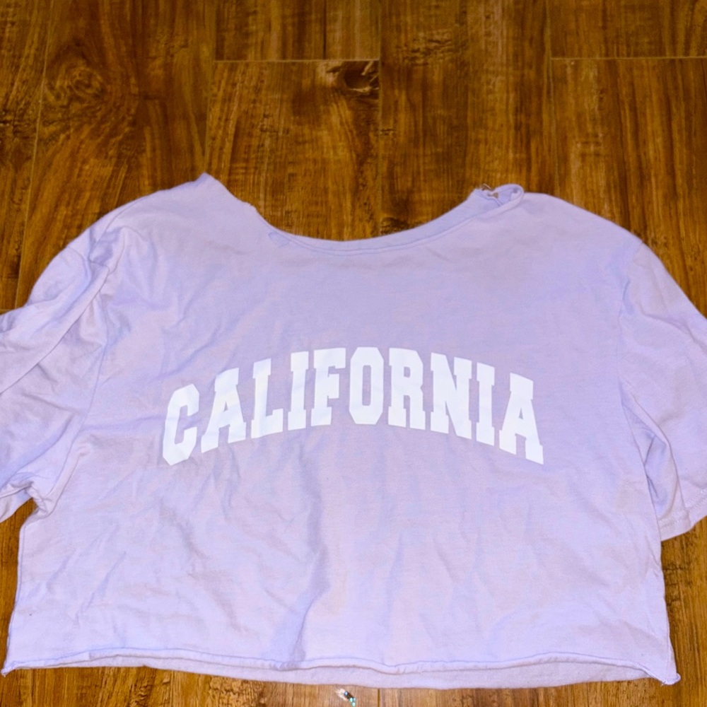 Purple t-shirt